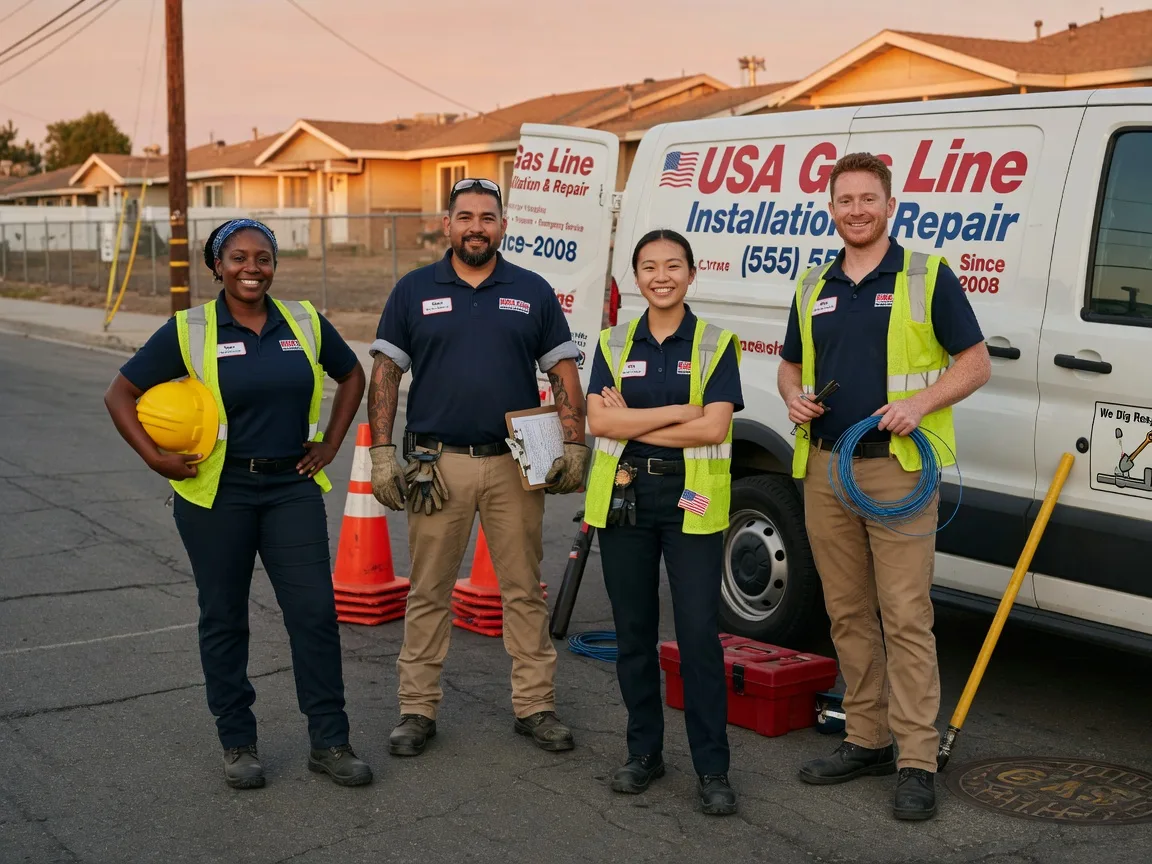 Gas Line Installation company in Martin, ND